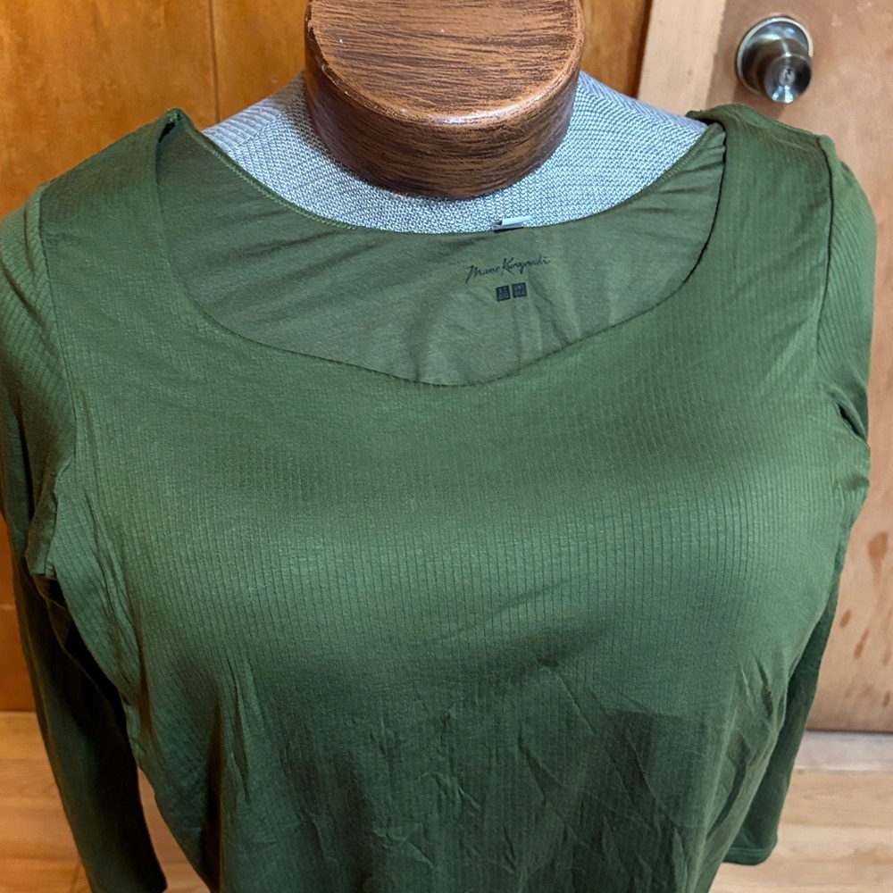 Mossimo Supply Co. Olive Green Blouse